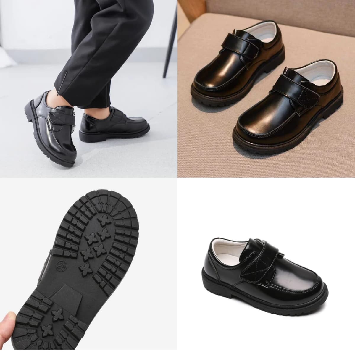 Leather shoe details