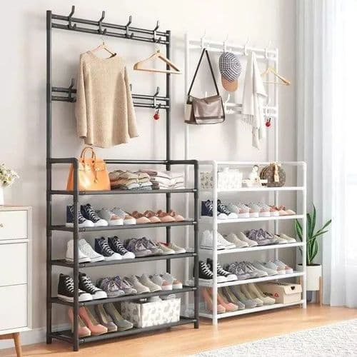 Shoe shelves detail