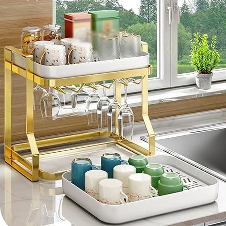 Rack in a kitchen