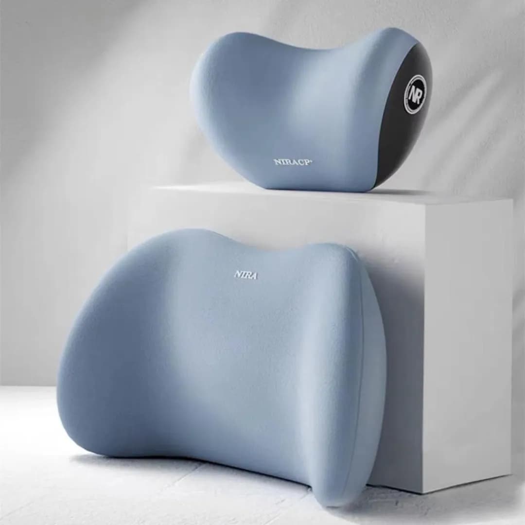 2-in-1 neck and back support pillow