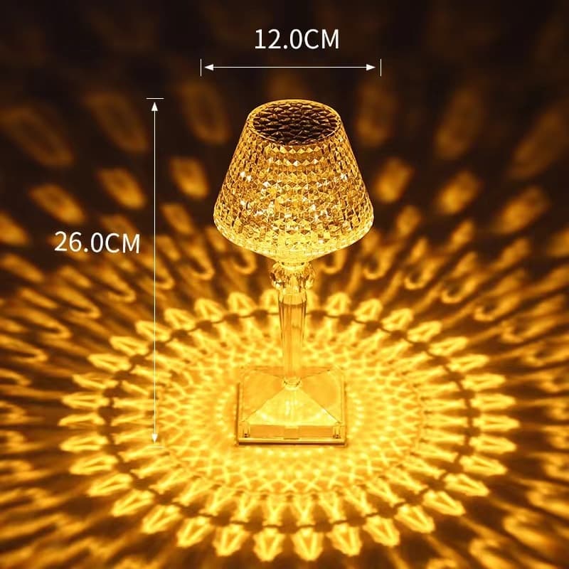 Crystal lamp colour modes