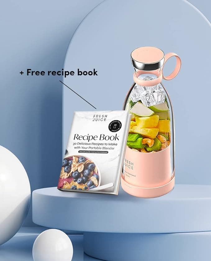 Smoothie in blender bottle